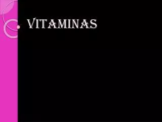 vitaminas