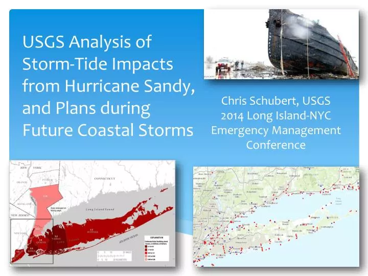 usgs analysis of storm tide impacts from hurricane sandy and plans during future coastal storms