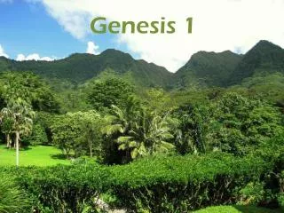 Genesis 1