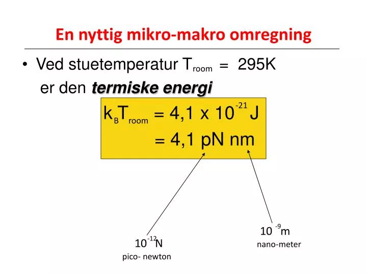 en nyttig mikro makro omregning