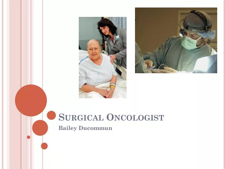 surgical oncologist