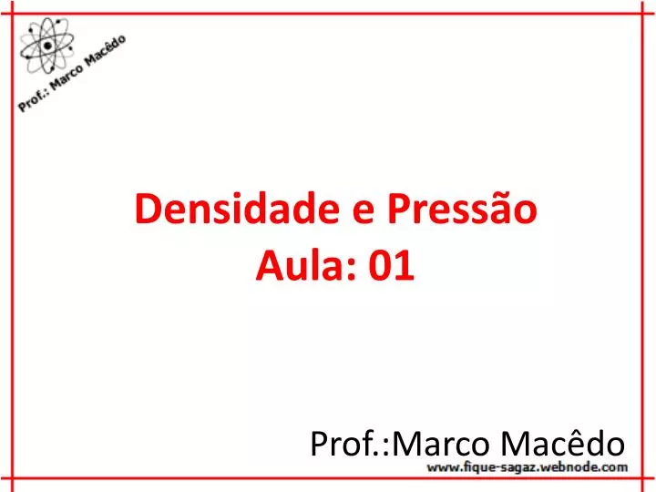 densidade e press o aula 01