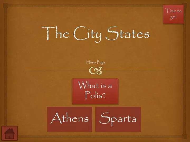 the city states home page