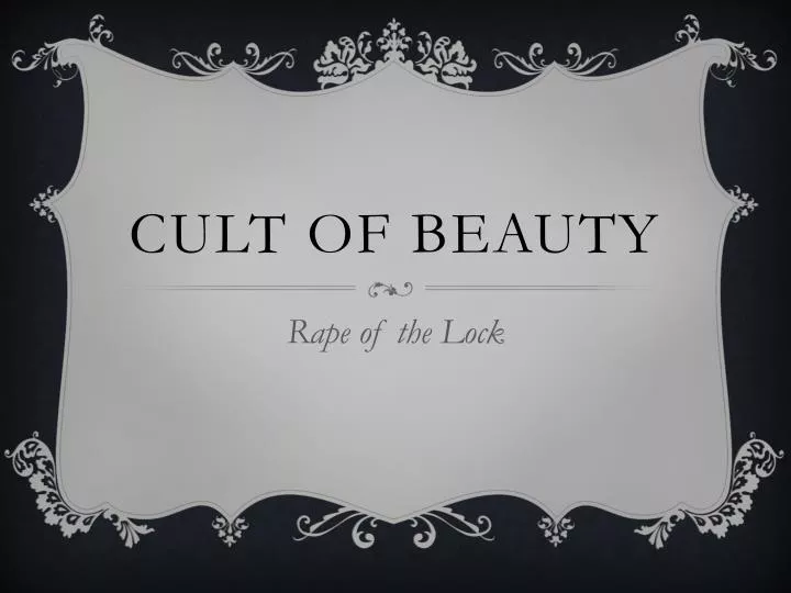 cult of beauty
