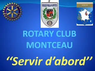 servir d abord