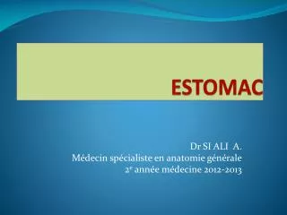 estomac