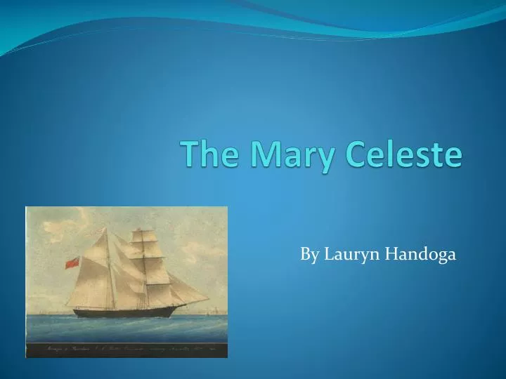 the mary celeste