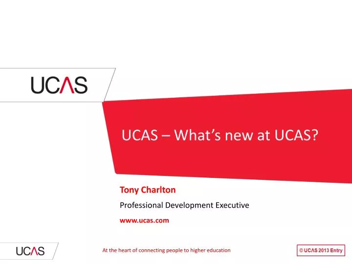 ucas what s new at ucas