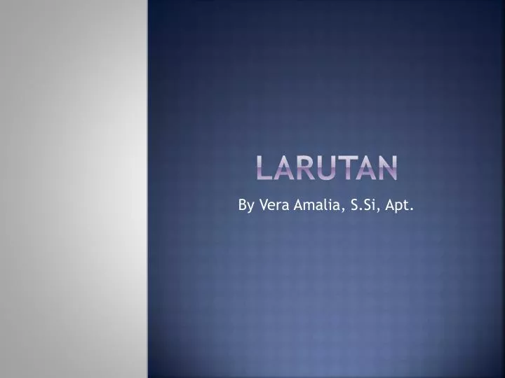 larutan