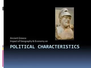 Political characteristics