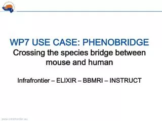BioMedBridges WP7 - Phenobridge