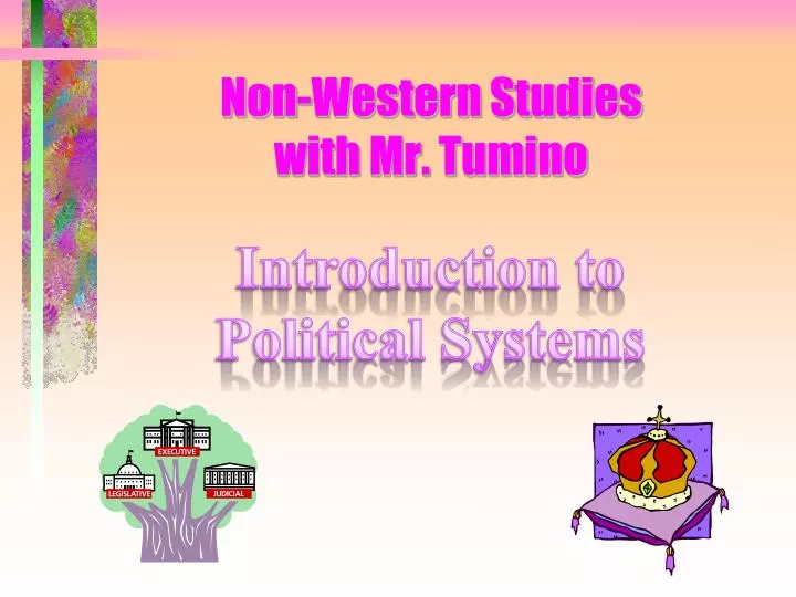 non western studies with mr tumino