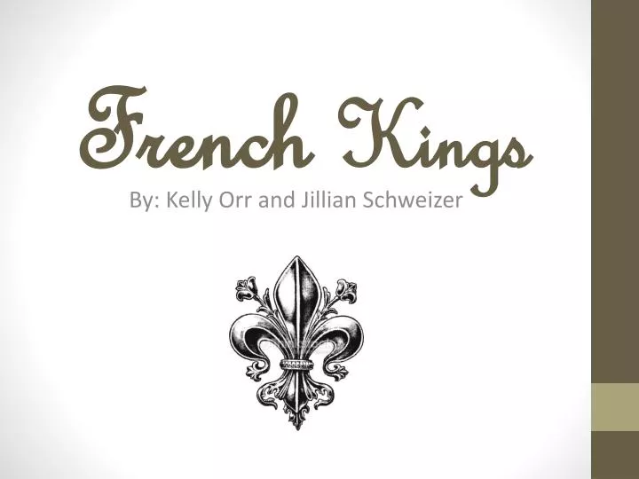 french kings