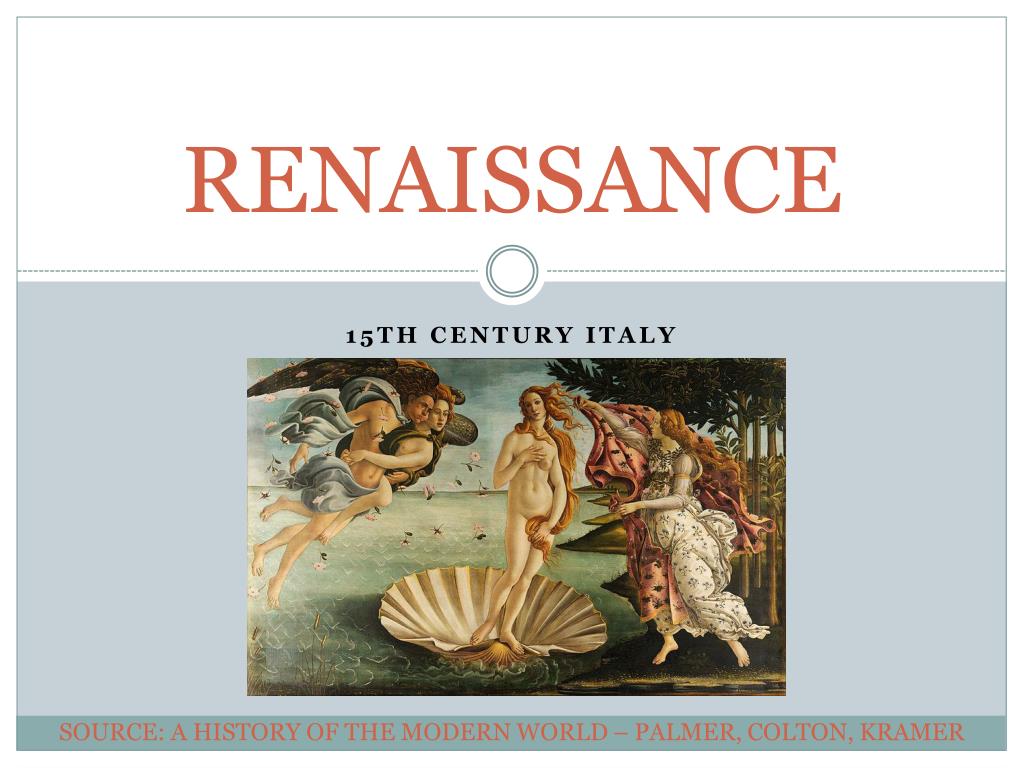 PPT - RENAISSANCE PowerPoint Presentation, free download - ID:1979163