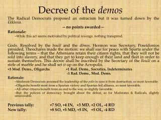 Decree of the demos