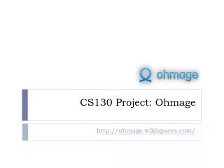 CS130 Project: Ohmage