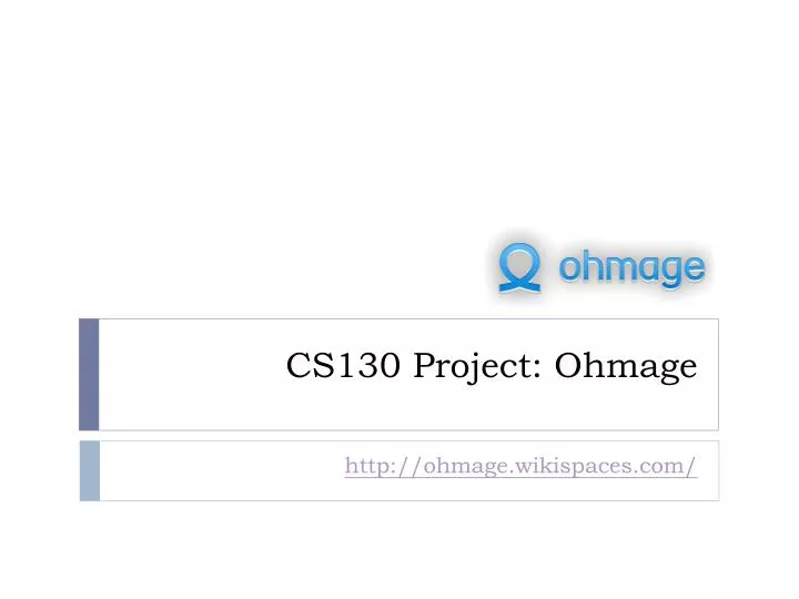 cs130 project ohmage