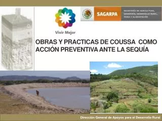 obras y practicas de coussa como acci n preventiva ante la sequ a