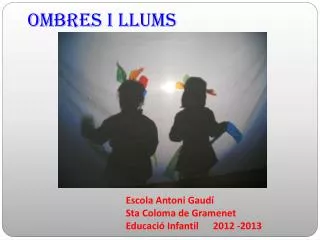 ombres i llums
