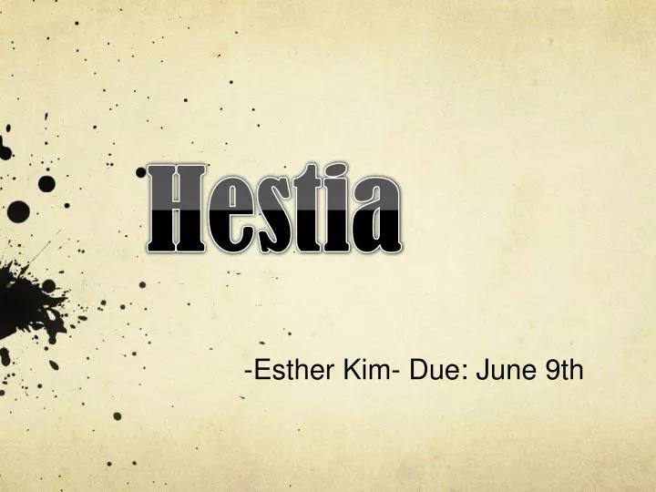 hestia colors meaning