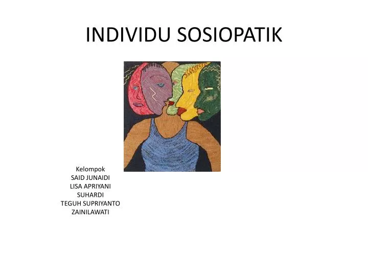 individu sosiopatik