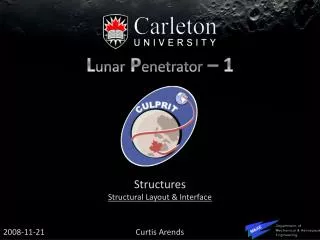 Structures Structural Layout &amp; Interface