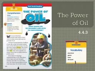 The Power of Oil