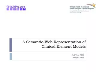 A Semantic-Web Representation of Clinical Element Models