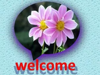 welcome