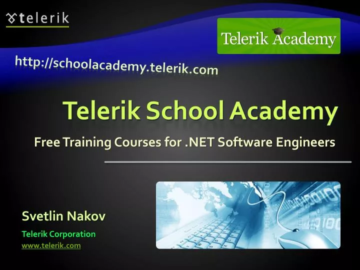 telerik school academy