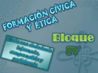 formaci n c vica y tica