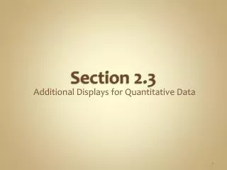 Section 2.3