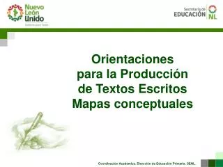orientaciones para la producci n de textos e scritos mapas conceptuales