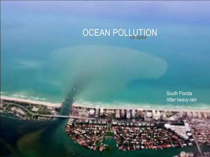 ocean pollution