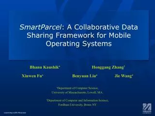 SmartParcel : A Collaborative Data Sharing Framework for Mobile Operating Systems