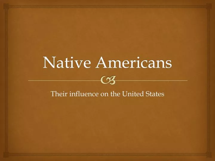 native americans