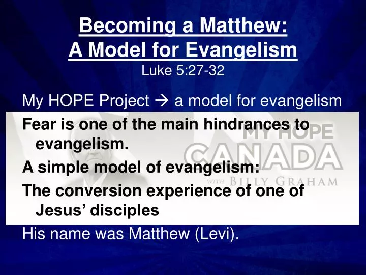becoming a matthew a model for evangelism luke 5 27 32