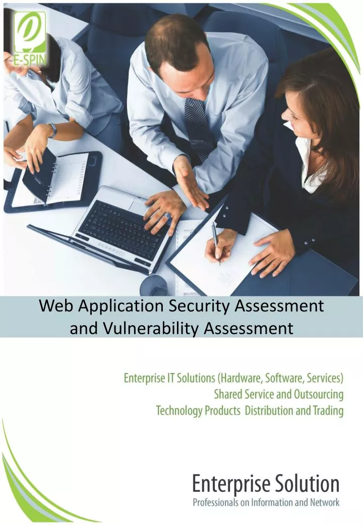 web application security assessment and vulnerability assessment