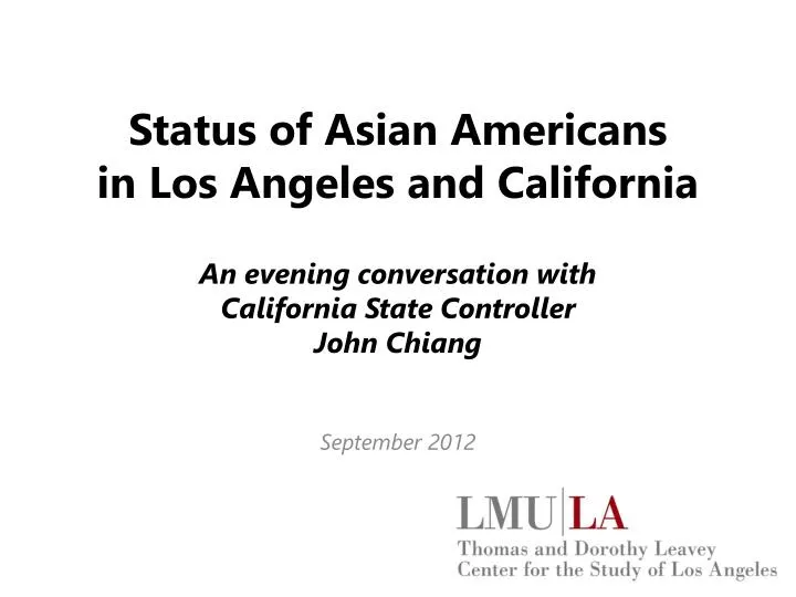 status of asian americans in los angeles and california