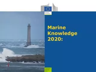 Marine Knowledge 2020: