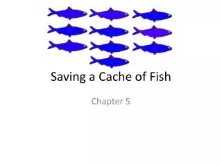 Saving a C ache of Fish