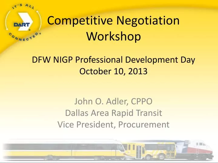 competitive negotiation workshop