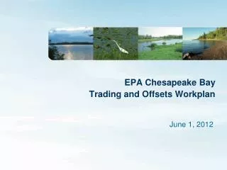 epa chesapeake bay trading and offsets workplan