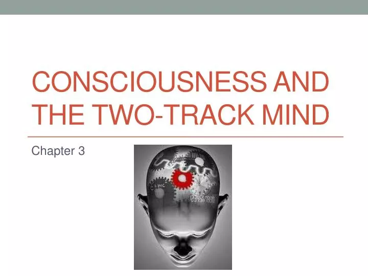 consciousness and the two track mind