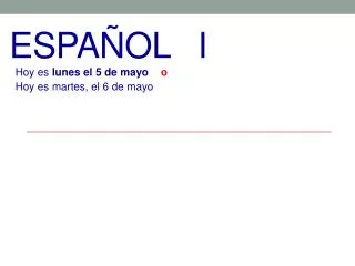 espa ol i
