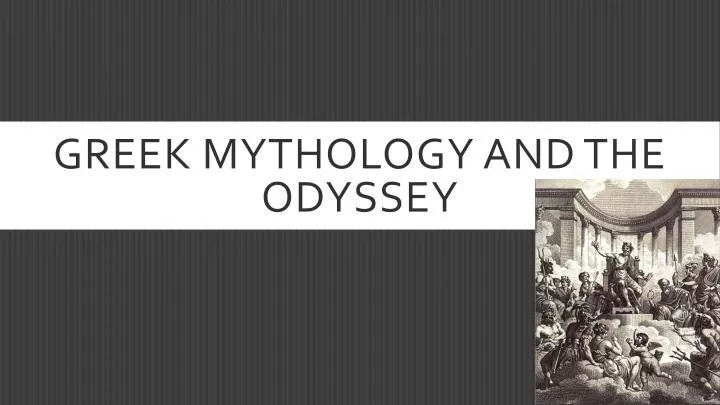greek mythology and the odyssey