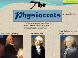 The Physiocrats