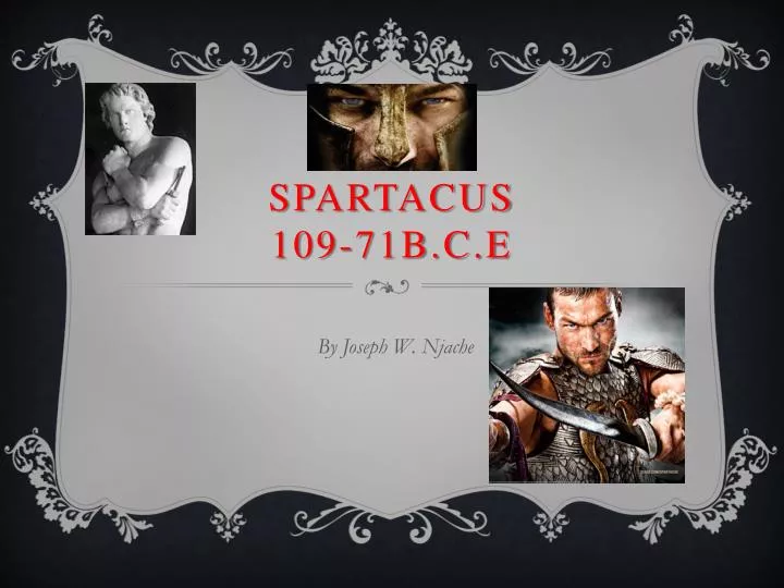 spartacus 109 71b c e