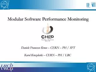 Modular Software Performance Monitoring