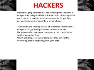 HACKERS